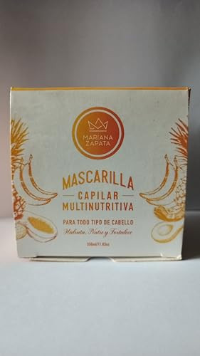 MARIANA ZAPATA Mascarilla Capilar Para Todo Tipo de Cabello Hair Mask Treatment All type Hair Colombia 1183oz350ml