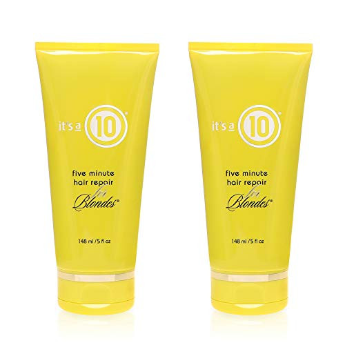 Its a 10 Haircare Five Minute Hair Repair for Blondes 5 fl oz Pack of 2