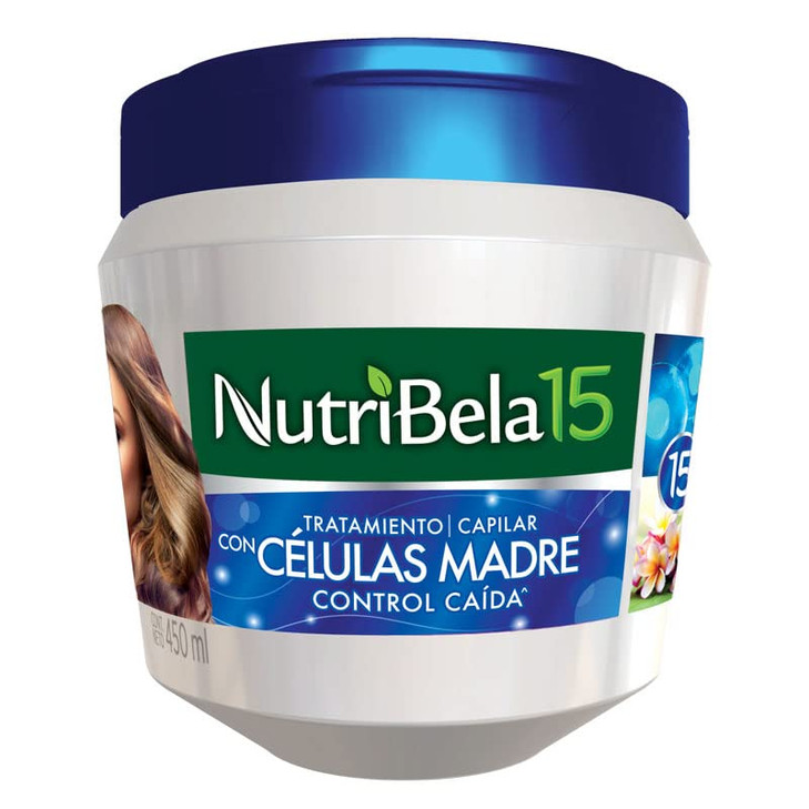 Celulas Madre Control Caida Nutribela15 Reconocidos Ingredientes Stem Cells Hair Loss Prevention 15 Ingredients Quala Lo
