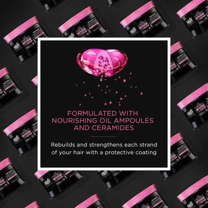 Natural FORMULA Ampoule Intense Hair Mask With Restoring Oils Nourish Strengthen and Moisturize Dry and Damaged Hair Par