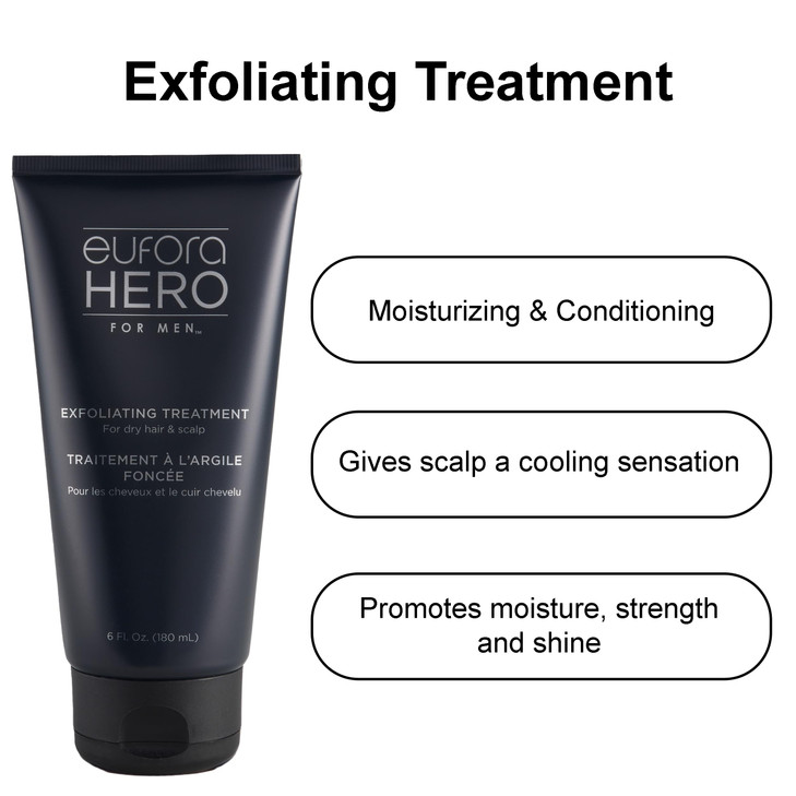 Eufora Hero For Men Exfoliating Treatment 6oz