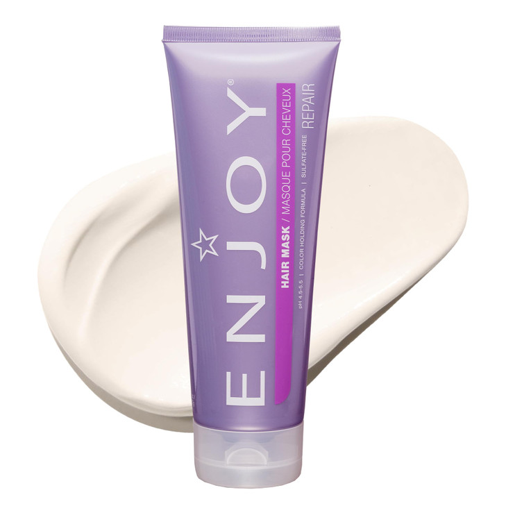 Enjoy Hair Mask Deep Nourishment Smoothing for Dry Unruly Hair 8 Oz
