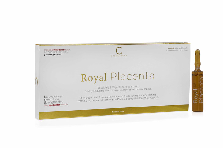 Cosmofarma Royal Placenta Hair Lotion 10 ML 12Count
