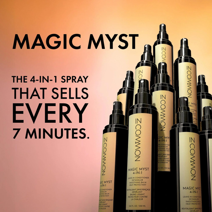 IN COMMON Magic Myst Universal Hair Elixir Travel Size 4In1 LeaveIn Conditioner Detangler Heat Protectant 3 oz Pack of 2
