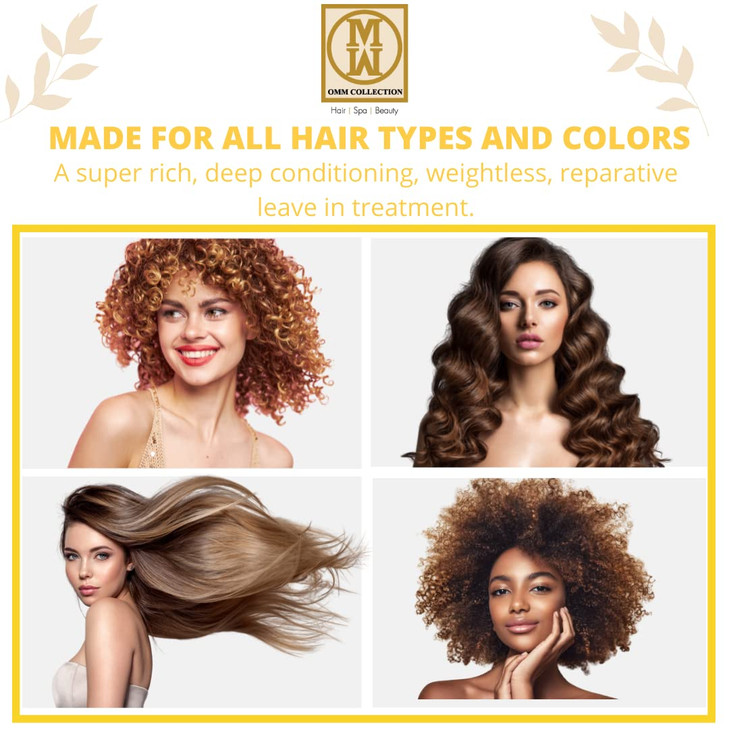 OMM Collection Natural Hair Thickening Mask For Hair Loss Prevention Thinning Hydrating Hair Mask for Dry Damaged Hair B
