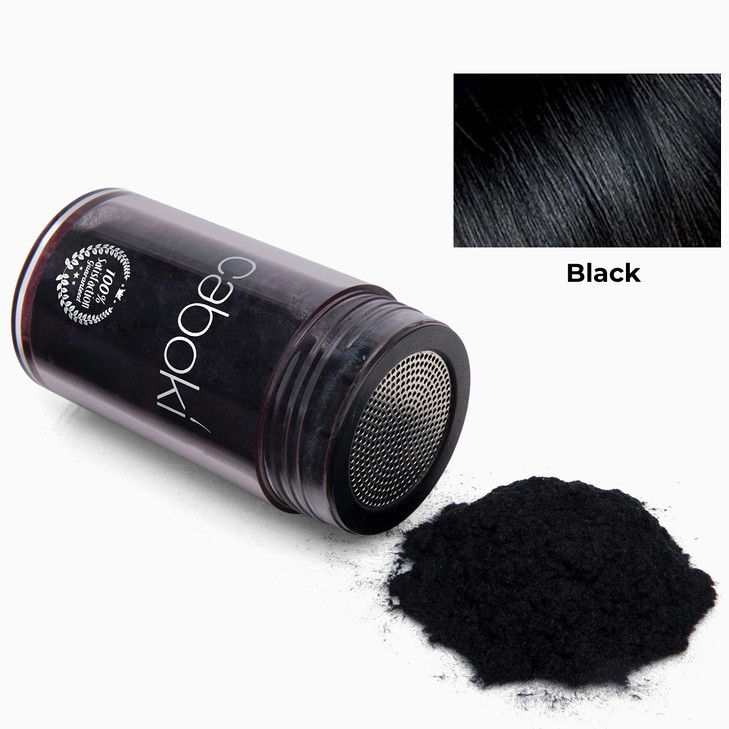 Caboki Hair Loss Concealer AllNatural Hair Building Fiber Make Thin Hair Look 10X Fuller Instantly Eliminate the Appeara