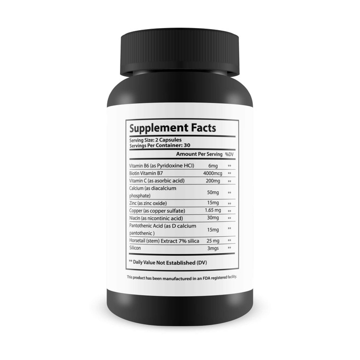 Magnetique Hair Growth Promotes Stronger Longer Healthier Hair GMO Free with Natural Ingredients