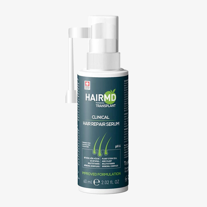 HairMD Transplant Clinical Repair Serum 60ml Hair Regrowth Serum Prevents PostTransplant Hair Loss Stimulates New Hair G