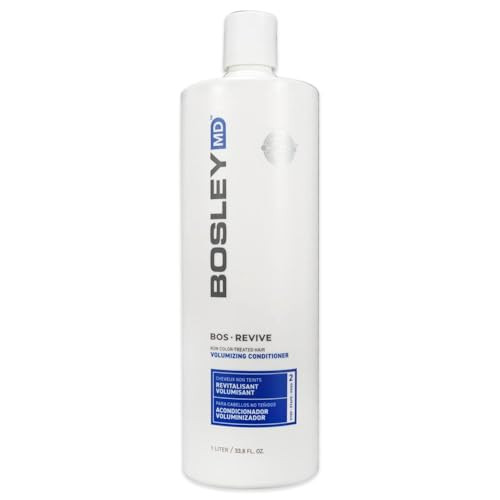 BosRevive Volumizing Conditioner for Noticeably Thinning Non ColorTreated Hair DHTBlocking Saw Palmetto Biotin Strengthe