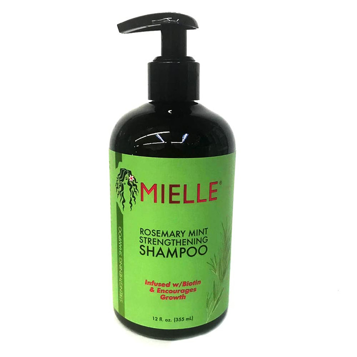 MIELLE Rosemary Mint Organics Infused with Biotin and Encourages Growth Hair Products for Stronger and Healthier Hair an