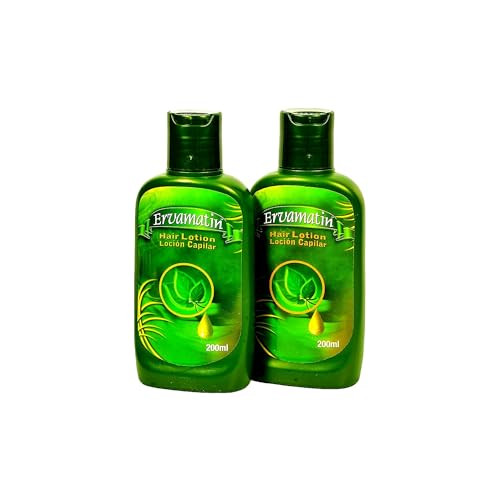 Ervamatin Hair Lotion Natural Formula that Thickens Strengthens Restores Hair Targets Appearance of Thinning Nourishes R