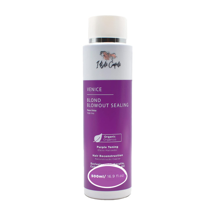 I Belli Capelli Venice Organic Keratin Treatment Formaldehyde Free Blowout Reconstructive Organic Hair Treatment Straigh