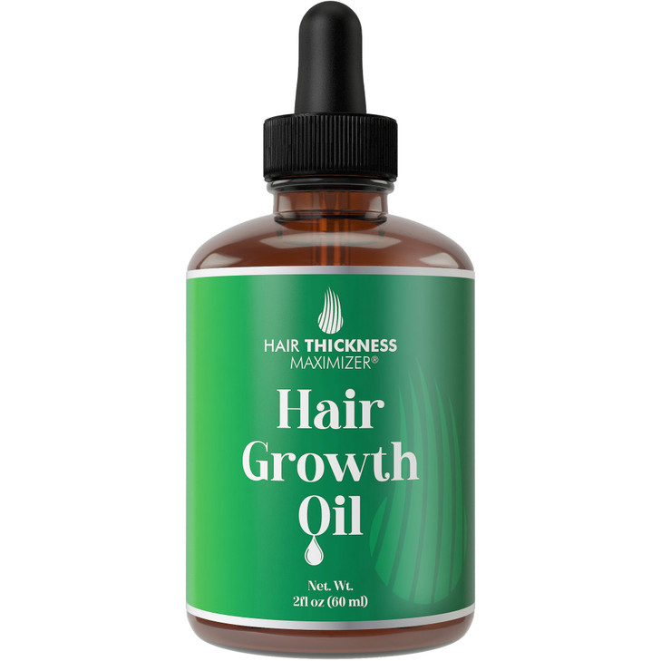 Hair Thickening and Moisturizing Serum Vegan Scalp Treatment Oil for Women Men with Dry Frizzy Weak Hair and Hair Loss P