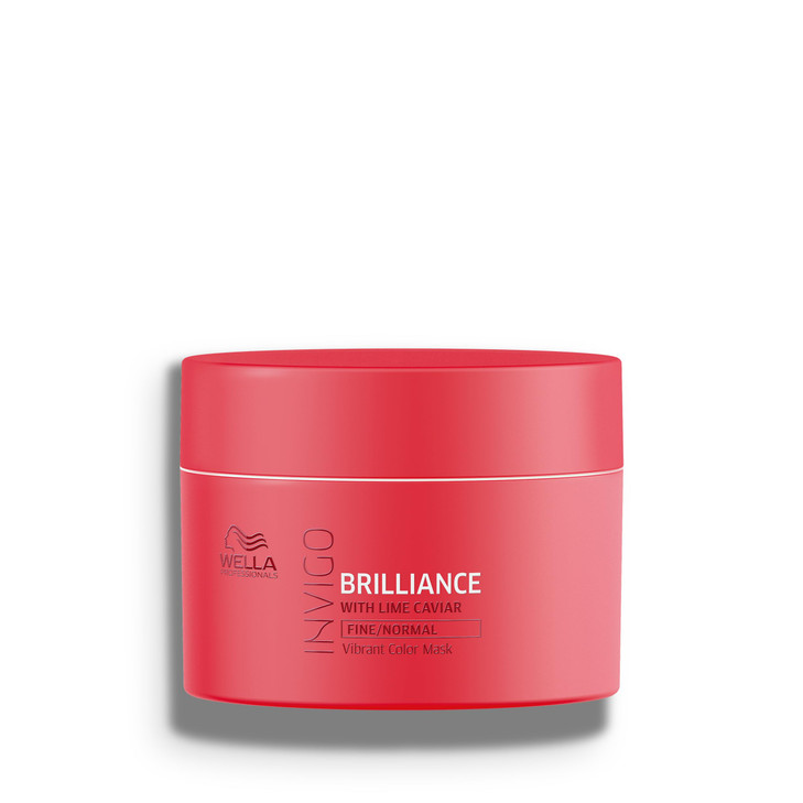 Wella Professionals Invigo Brilliance Color Vibrancy Mask For FineNormal Colored Hair Conditioning Moisturizing Treatmen