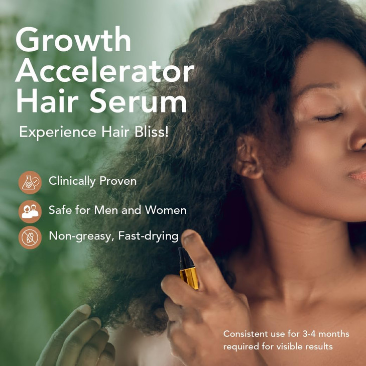 HairSmart Ayurvedic Growth Accelerator Hair Serum for Hair Growth Serum for Hair Growth Scalp Serum for Hair Hair Growth