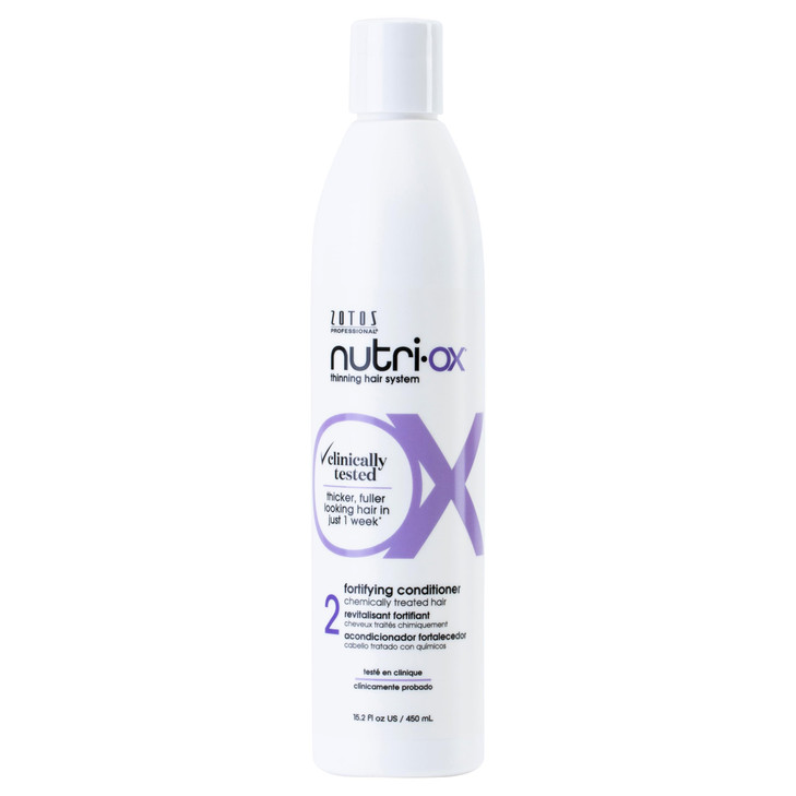 NUTRIOX Fortifying Conditioner ChemicallyTreated for Colored Thinning Hair Thicker FullerLooking Hair Clinically Dermato