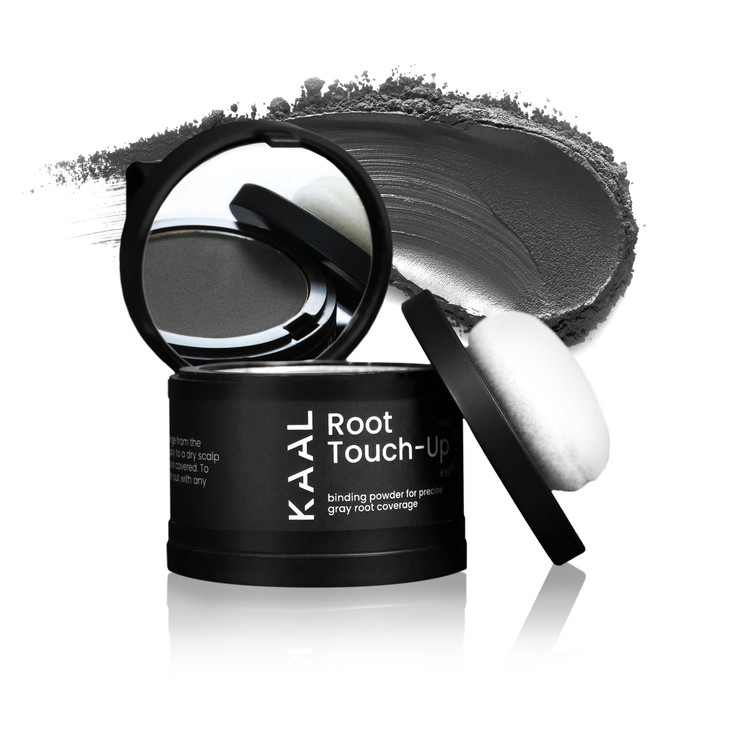 KAAL Hairline Powder Instant Hair Loss Concealer TouchUp Powder for Hair Toppers Eyebrows Beards Fibers for Thinning Hai