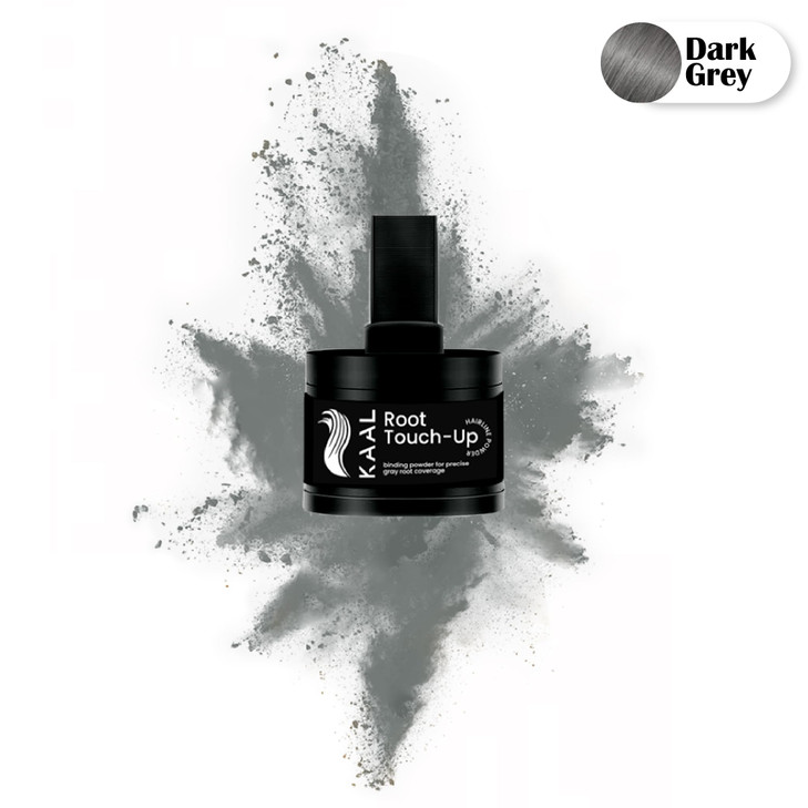 KAAL Hairline Powder Instant Hair Loss Concealer TouchUp Powder for Hair Toppers Eyebrows Beards Fibers for Thinning Hai