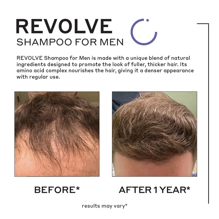 ZENAGEN Revolve Mens Thickening Shampoo Supports Appearance of Fuller HealthierLooking Hair Developed for Fine Visibly T