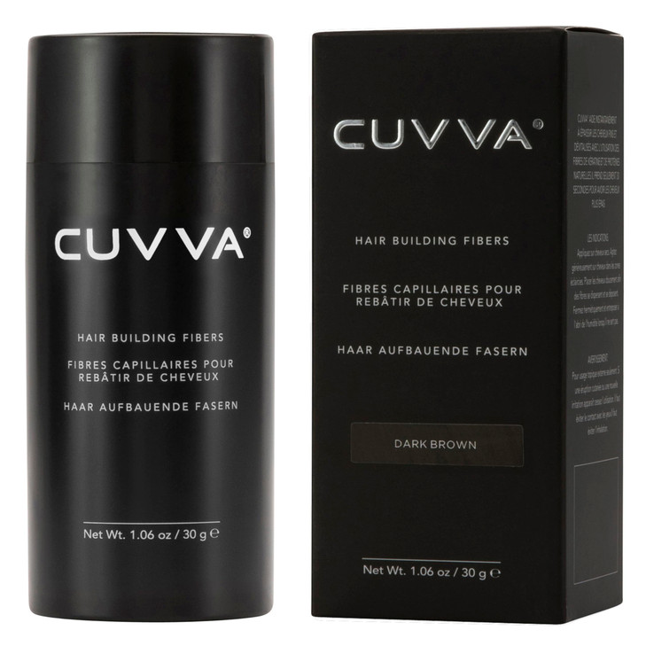 CUVVA Hair Building Fibers 30g Instantly Fill in Fine and Thinning Hair to Create a Thicker Fuller Look 14 Different Sha