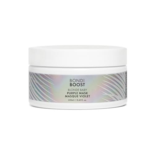 BONDIBOOST Blonde Baby Purple Mask 845 fl oz Hair Treatment for Toning Nourishing Blonde Hair Brightening Hydrating Tone