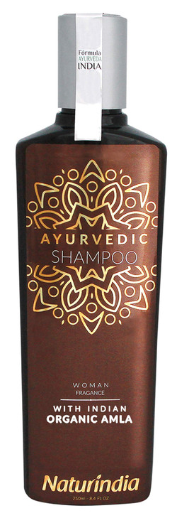 Naturindia Ayurvedic Amla Hair Growth Shampoo Organic Indian Formula Sulfate Paraben Free For Hair loss and Thinning Nat