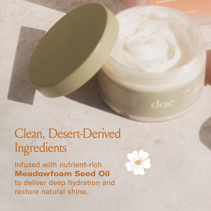 DAE Monsoon Moisture Mask Intense Hydration Leaves Hair Glossy Smooth Strengthens Elasticity Helps Prevent Damage 8 oz