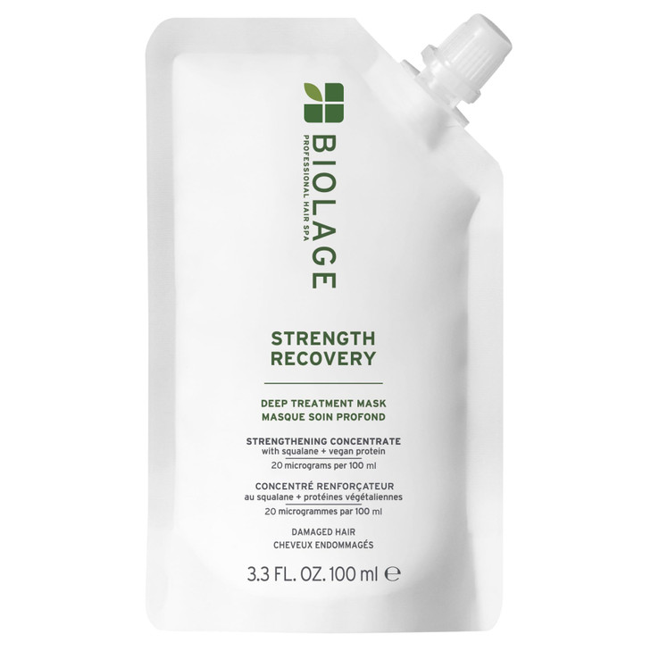 Biolage Strength Recovery Deep Treatment Instantly Nourishes Protects Fortifies Strands Reduces Breakage With Olive Squa