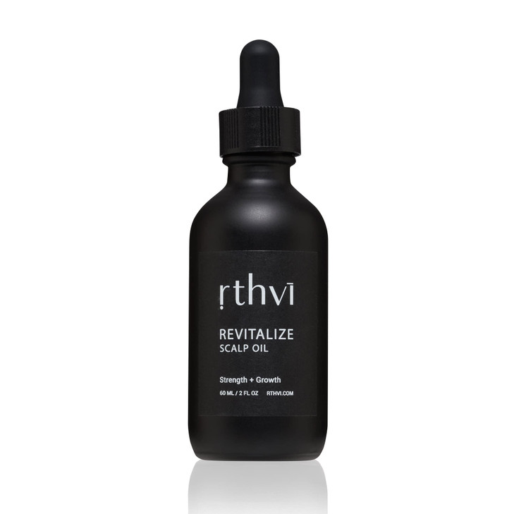 Rthvi Revitalize Scalp Oil Nourishing herbal oil with Rosemary Amla Nettle Peppermint Bhringraj Argan Castor Oil for Str