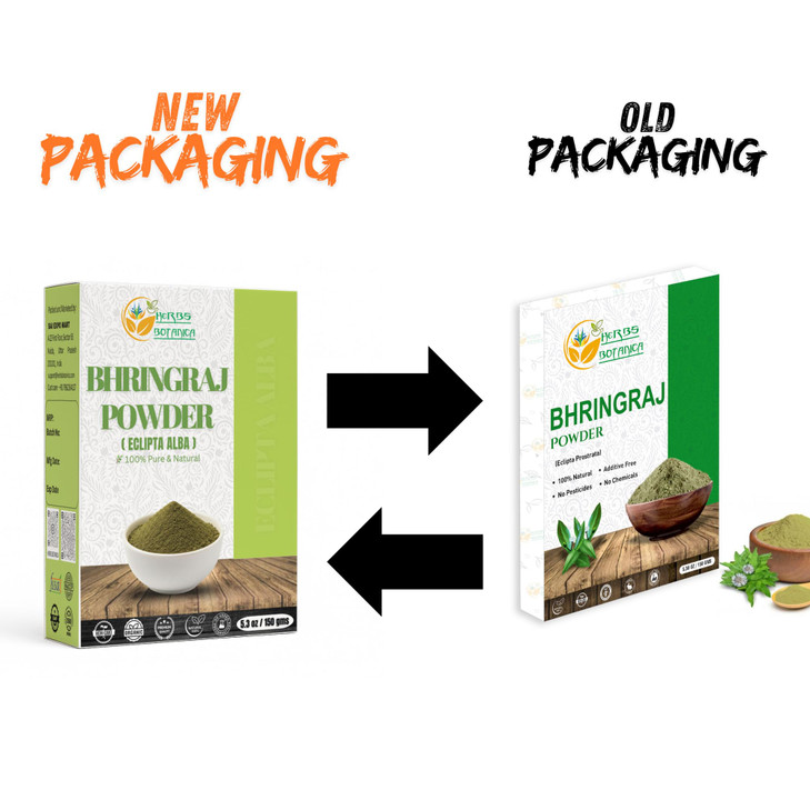 Herbs Botanica Bhringraj Powder Organic Eclipta Alba False Daisy Karisalankanni Bhringrajasava Powder Nourish Your Hair