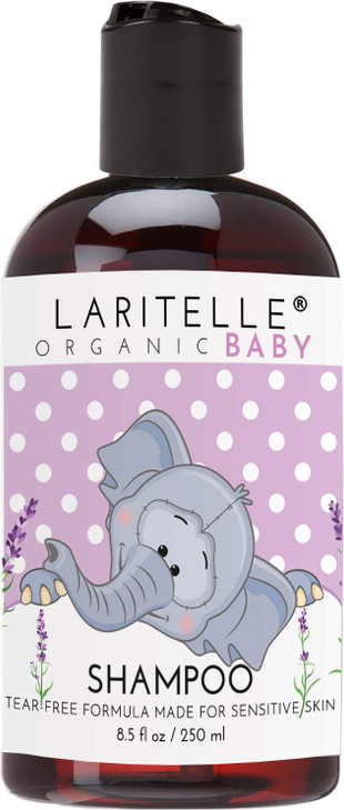 Laritelle Organic Unscented Baby Shampoo 85 oz