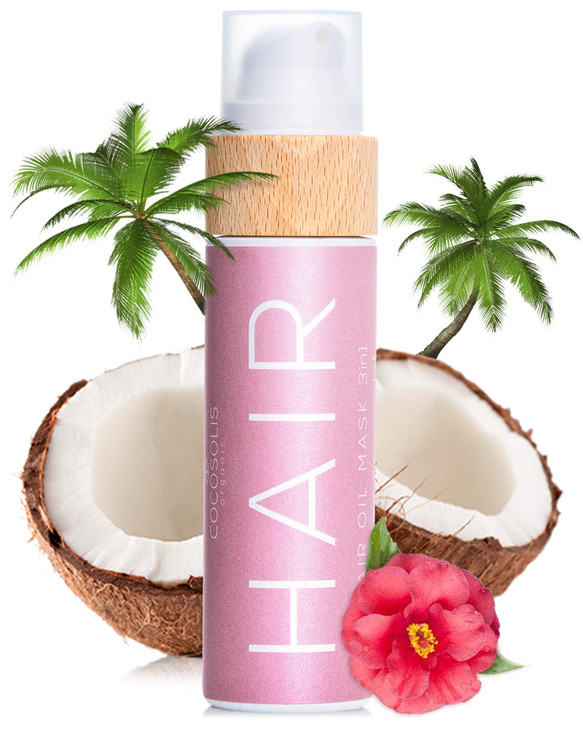 COCOSOLIS HAIR Oil Mask 3in1 Repairs Damaged Hair Silky Soft and Radiant Hair Stimulates Fast Hair Growth Prevents Break