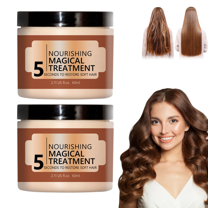 Nourishing Magical TreatmentHair Repair CreamMagical Hair Mask5 Seconds to Restore Soft HairDeep Conditioning Hair Mask
