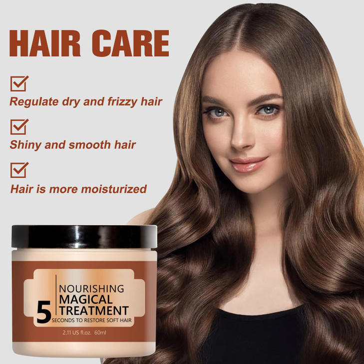 Nourishing Magical TreatmentHair Repair CreamMagical Hair Mask5 Seconds to Restore Soft HairDeep Conditioning Hair Mask