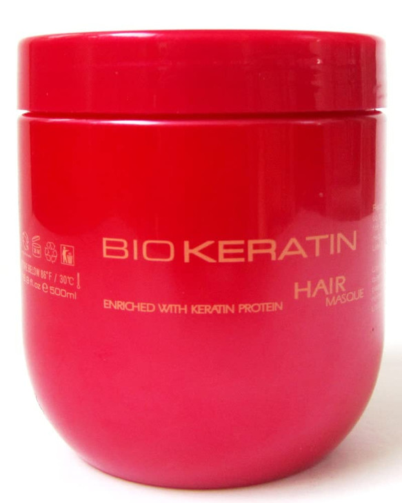 Bio Keratin Luxury Collection AntiFrizz Smoothing Hair Masque 169 floz 500ml