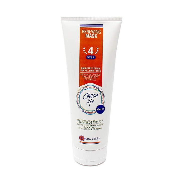 Carson Life Natural Hair Repair Mask 8 Ounces Made With Argan Oil Jojoba Oil and Coconut Oil