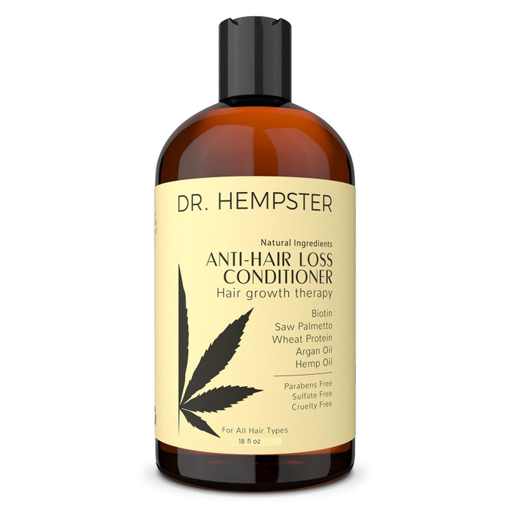Womens and Mens Hair Growth Conditioner Biotin and Hemp Anti Hair Loss Treatment for Thinning Hair Natural and Organic T