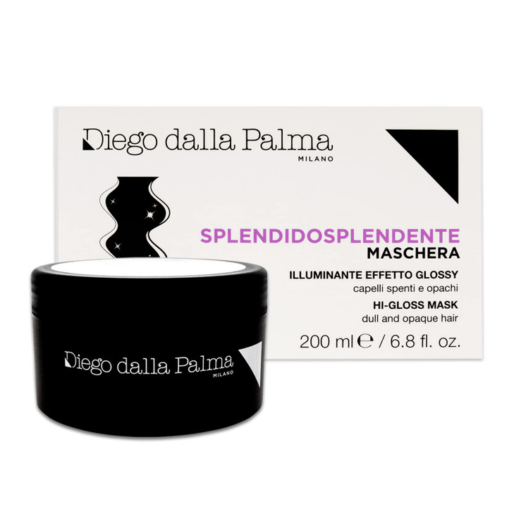 Diego dalla Palma HiGloss Hair Mask Intensive ShineEnhancing Treatment Brings Vital Shine And Leaves Hair HealthyLooking