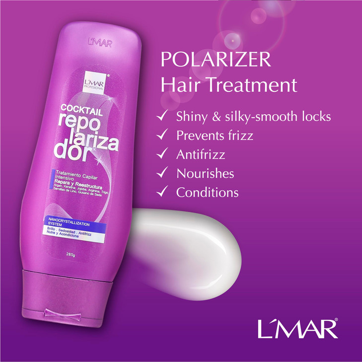 Repolarizer Lmar Nutrients for the Hair Lifeless and Damaged NanoCrystallization Repolarizador Lmar Cabello Maltratado T
