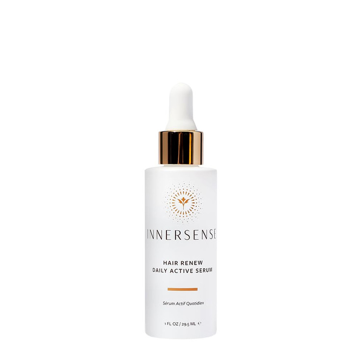 Innersense Organic Beauty Natural Hair Renew Daily Active Serum Clean Scalp Care For Optimal Hair Growth 1 fl oz 295 ml
