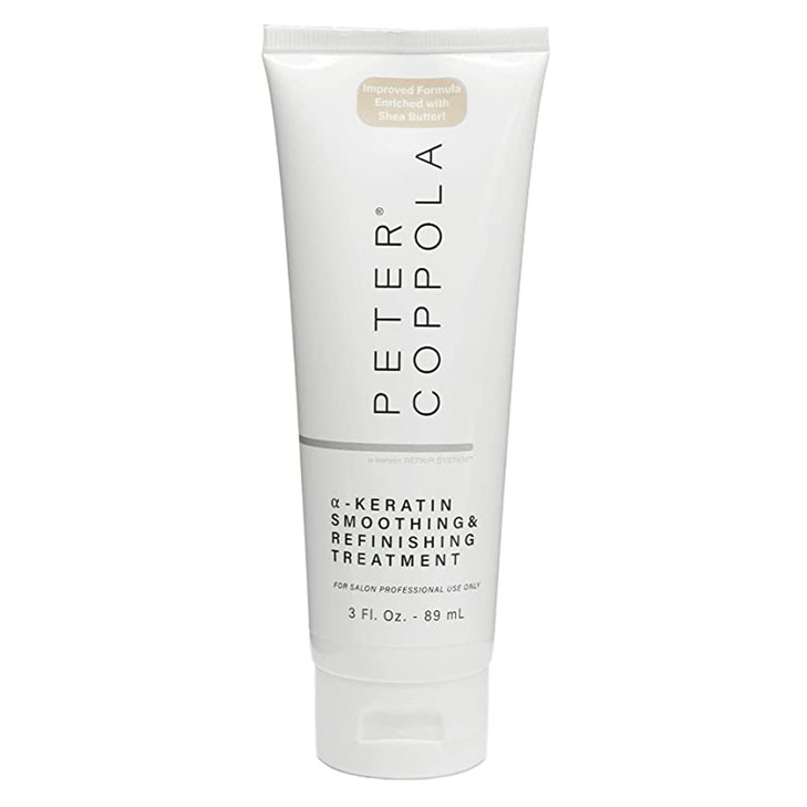 PETER COPPOLA aKeratin Smoothing And Refinishing Treatment SemiPermanent Keratin Hair Treatment Smoothes Nourishes And R