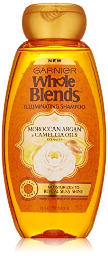 Garnier Whole Blends Shampoo with Moroccan Argan Camellia Oils Extracts 125 fl oz