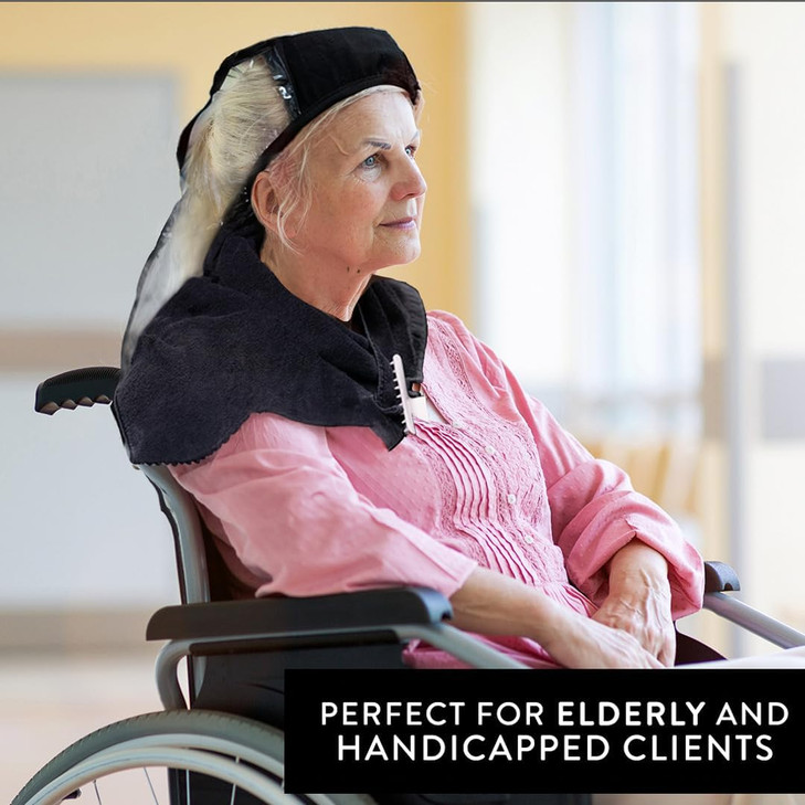 Betty Dain Hair Funnel For Upright Position WashingShampooing Comfortable Alternative for Elderly Handicapped or Individ