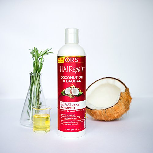 ORS HAIRepair Coconut Oil and Baobab SulfateFree Invigorating Shampoo 125 Ounce