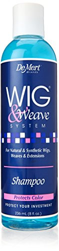 DeMert Wig Weave System Shampoo for Natural and Synthetic Hair 8 oz