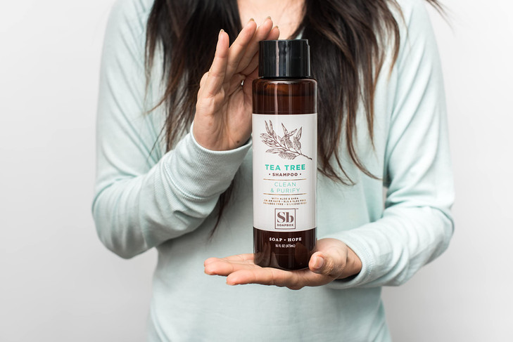 Soapbox Tea Tree Clean Purity Hair Shampoo 16 Oz
