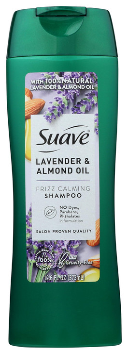 Suave Shampoo Lavender Almond Oil 126 Fl Oz