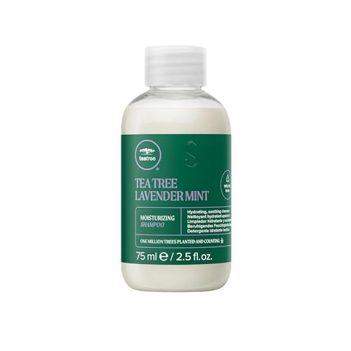 Tea Tree Lavender Mint Moisturizing Shampoo Hydrates Soothes For Coarse Dry Hair 25 fl oz