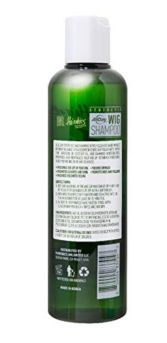 AllDay Locks Synthetic Wig Shampoo Condition Detangle Add Shine to Synthetic Hair for Women Men Gently Cleanses with pH