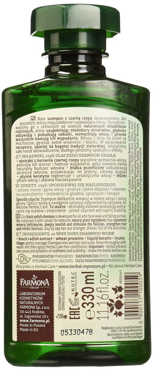 Farmona Herbal Care Black Radish Hair Shampoo 330 Ml